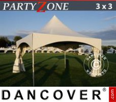 Bryllupstelt PartyZone 3x3 m PVC