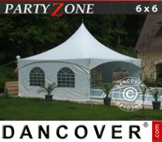 Bryllupstelt PartyZone 6x6 m PVC
